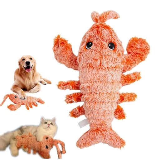 Wholesale Pet Cat Dogs Toy USB Electric Simulation Dancing Moving Floppy Lobster Shape Chew Stuffed Toy Pet Interactive Toys Wholesale Pet Cat Dogs Toy USB Electric Simulation Dancing Moving Floppy Lobster Shape Chew Stuffed Toy Pet Interactive Toys
