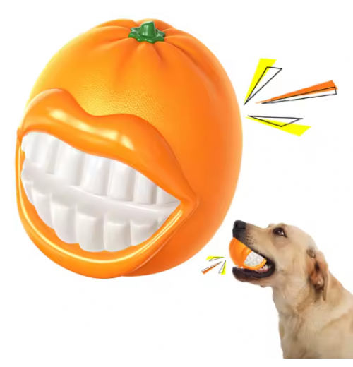 Eco-Friendly Interactive Squeaky Dog Chew Toy Fun Rubber Material For Teeth Cleaning Classic Style In Durable Box Packaging Eco-Friendly Interactive Squeaky Dog Chew Toy Fun Rubber Material For Teeth Cleaning Classic Style In Durable Box Packaging
