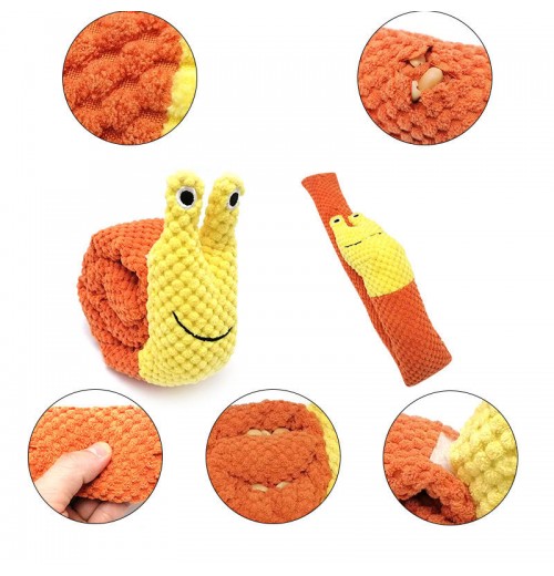 Little Guy Sail Sniffing Interactive Dog Toy Cute Plush Puppy Chew toy Snail Series Plush Pet toys Little Guy Sail Sniffing Interactive Dog Toy Cute Plush Puppy Chew toy Snail Series Plush Pet toys
