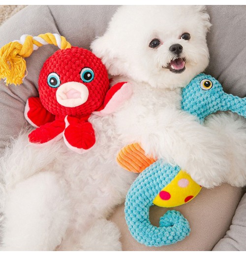 Soft Pet Toy Stuffed Animal Durable Pet Chew Squeak Plush Interactive Chew Dog Plush Toys Soft Pet Toy Stuffed Animal Durable Pet Chew Squeak Plush Interactive Chew Dog Plush Toys