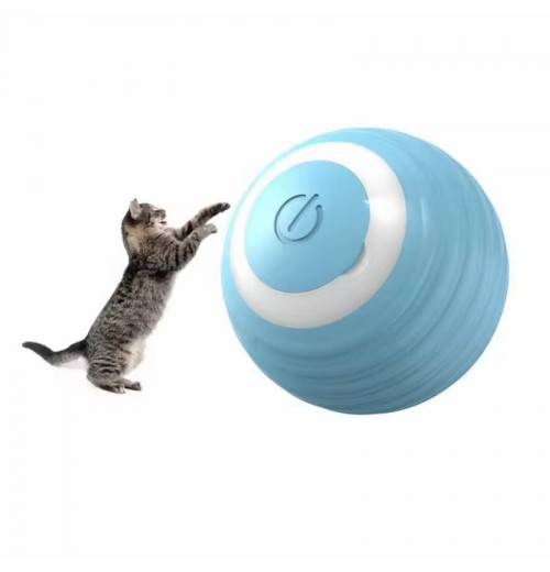 Smart Rechargeable Electric Catnip Ball Toy Durable Wood Interactive Pet Toy with Automatic Gravity Rolling for Cats and Dogs Smart Rechargeable Electric Catnip Ball Toy Durable Wood Interactive Pet Toy with Automatic Gravity Rolling for Cats and Dogs