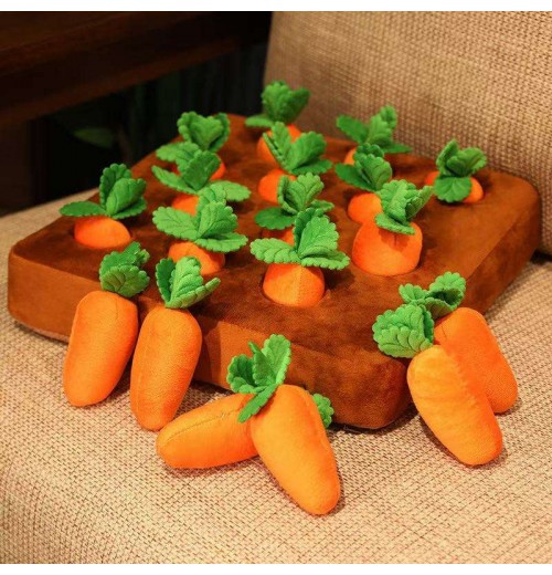 Wooden Dog Toy Self-High Bite-Resistant Educational Toy Radish Vegetable Field Pulling Toy for Cats Helps to Combat Pet Boredom Wooden Dog Toy Self-High Bite-Resistant Educational Toy Radish Vegetable Field Pulling Toy for Cats Helps to Combat Pet Boredom
