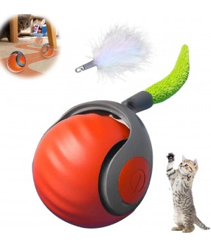 New Arrival Smart Automatic Pet Gravity Dog Training Interactive Rolling Rechargeable Cat Toy Ball