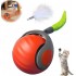 New Arrival Smart Automatic Pet Gravity Dog Training Interactive Rolling Rechargeable Cat Toy Ball