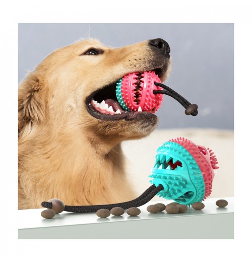 Tough Durable Interactive Rubber Dog Treat Toy Balls Bite Resistant Chew Toys Tooth Cleaning Food Leakage Feeder Toys Tough Durable Interactive Rubber Dog Treat Toy Balls Bite Resistant Chew Toys Tooth Cleaning Food Leakage Feeder Toys