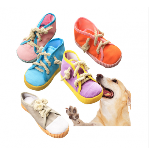factory cheap wholesaler pet shoe rope toy soft dog cat squeaker chewing toy factory cheap wholesaler pet shoe rope toy soft dog cat squeaker chewing toy